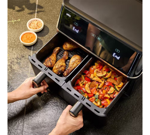 Аэрогриль аэрофритюрница Braun TwinCook 5 TD 5030I