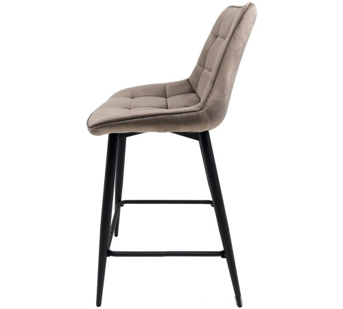 Стул AksHome Linx 86207 бежевый велюр G062-13/черный