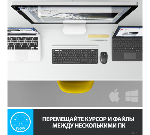 Мышь Logitech MX Anywhere 2S Bluetooth Edition графитовый