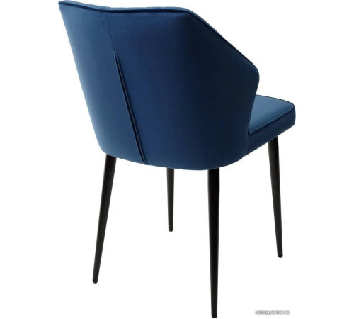 Стул M-City Seattle-V 461MC04259 синий 29 велюр/черный