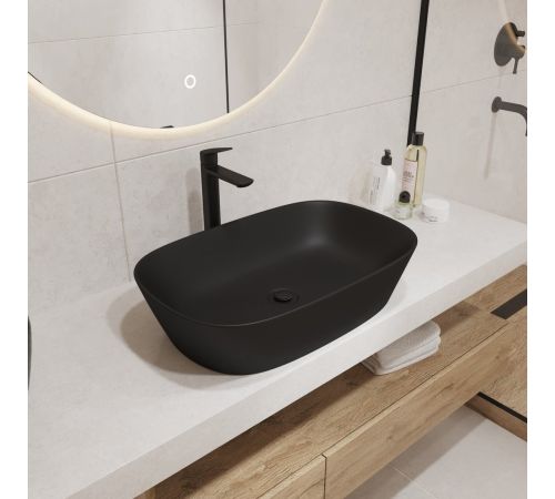 Умывальник Lauter 21393-60-A + клапан 21190G + сифон 21635G золото