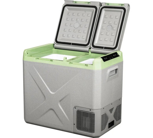 Компрессорный автохолодильник Alpicool XD55 черный, с адаптером GVE 12/24/115/230V