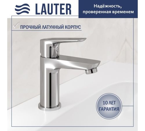 Умывальник Lauter 21478 + Awe 21CK128C + сифон 21635CH + донный клапан 21190CH хром