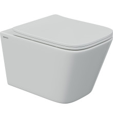 Унитаз подвесной Berges Wasserhaus FLOE S c сиденьем Slim SO микролифт