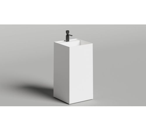 Умывальник Salini Armonia Square Top 01 130511TG S-Sense, глянцевый