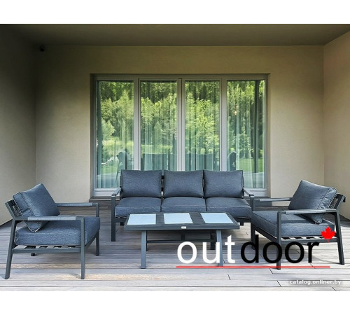 Набор садовой мебели Outdoor Торонто OUT-0027 графит