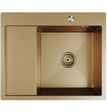 Кухонная мойка Mixline Pro 552928 бронза, с сифоном