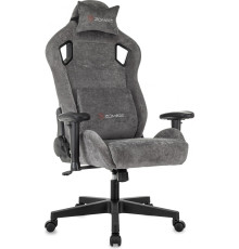 Игровое геймерское кресло Zombie Ghost Fabric серый Light-19