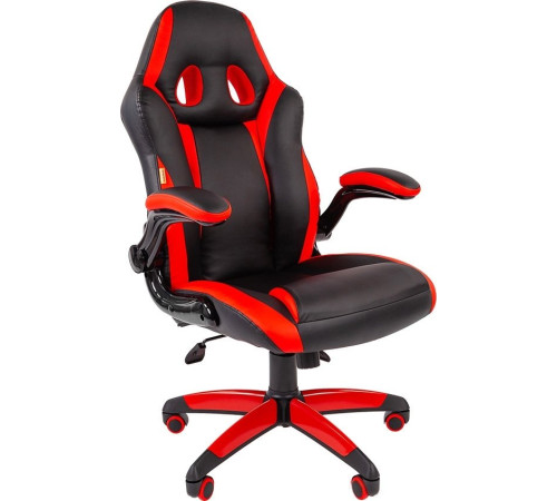 Кресло CHAIRMAN Game 15 черный/красный