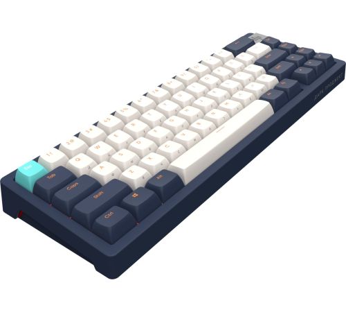 Клавиатура Дарк Проджект KD65A g3ms Zircon, темно-синий