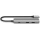 Док-станция Satechi 4-in-1 USB-C Slim Multiport Adapter 4K ST-P4SM серый