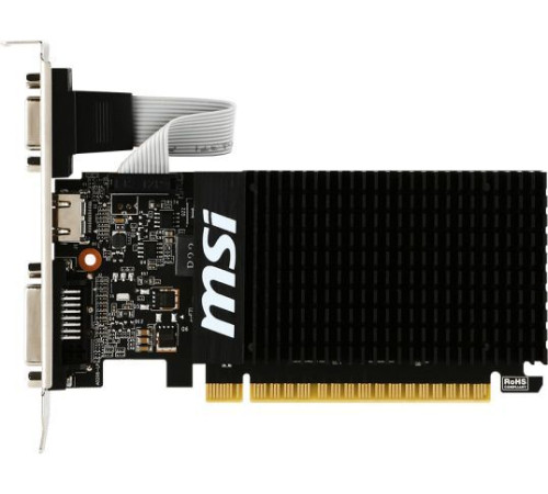 Видеокарта MSI GeForce GT 710 2GB DDR3 [GT 710 2GD3H LP]