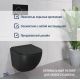 Унитаз подвесной Lauter Sulzdorf + Breez 21GN7072BM черный с микролифтом