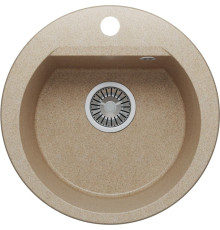 Кухонная мойка Polygran Atol-460 песочный 302