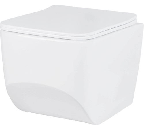 Унитаз подвесной Roxen Boro в комплекте с инсталляцией StounFix Dual Fresh 6 в 1 968466 кнопка: брашированное золото