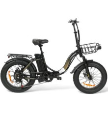 Электровелосипед SameBike City Master Fat черный