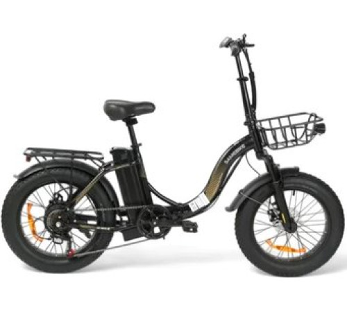 Электровелосипед SameBike City Master Fat черный
