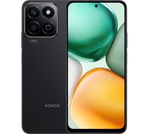 Телефон HONOR X7c 6GB/128GB полуночный черный