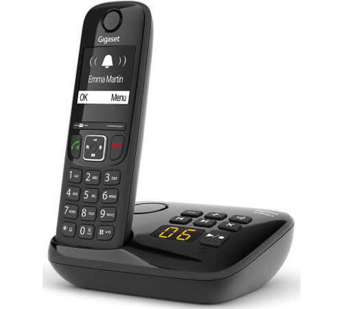 Радиотелефон Gigaset AS690A черный
