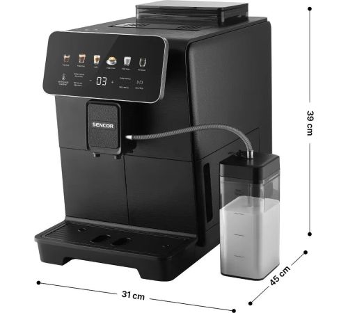 Кофемашина Sencor SES 9400BK