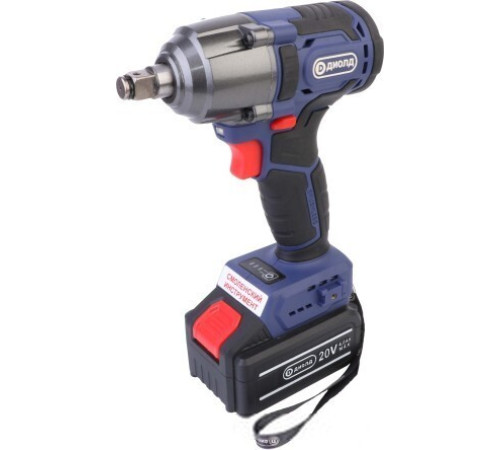 Гайковерт ДИОЛД ГЭА-20ЛИ-01 10300031 с 1-им АКБ, кейс