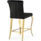 Стул Woodville Joan полубарный черный/золотой