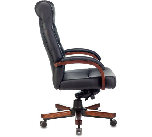 Кресло Бюрократ T-9928WALNUT черный