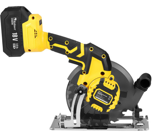 Дисковая циркулярная пила Kolner KCW 18BL-165-1 с 1-м АКБ