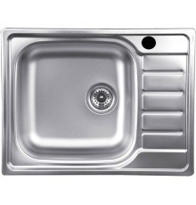 Кухонная мойка КромРус N-280 RUS чаша слева без сифона