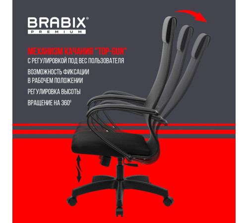 Офисное кресло Brabix EX-800 532914 черный