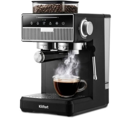 Рожковая кофеварка Kitfort KT-7682