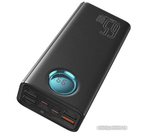 Внешний аккумулятор Baseus Amblight Digital Display Fast Charge Power Bank 65W 26800mAh черный