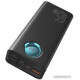 Внешний аккумулятор Baseus Amblight Digital Display Fast Charge Power Bank 65W 26800mAh черный