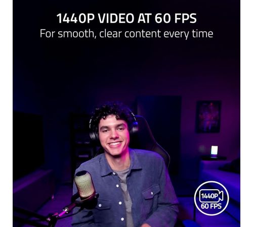 Веб-камера для стриминга Razer Kiyo V2 X черный