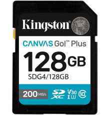 Карта памяти Kingston Canvas Go! Plus SDXC 128GB SDG4/128GB