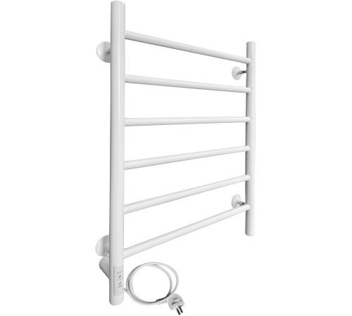 Полотенцесушитель Ростела Виктория 50x70/6 с диммером, белый левый