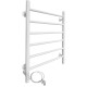 Полотенцесушитель Ростела Виктория 50x70/6 с диммером, белый левый