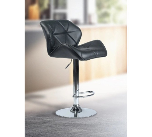 Стул Mara Inlet Chrome PU черный