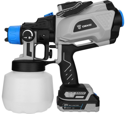 Краскораспылитель Deko SGD20 PRO 085-1337 с 2-мя АКБ