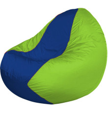 Кресло-мешок Flagman Classic К2.1-181 салатовый/синий