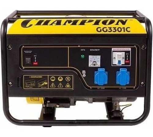 Бензиновый генератор Champion GG3301C