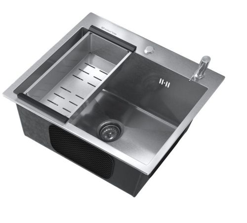 Кухонная мойка Ulgran Steel 50x45 брашированная сталь