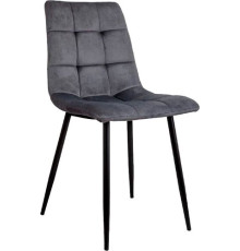 Стул AksHome Dallas серый велюр 14/черный