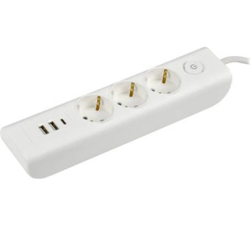 Удлинитель IEK WYP12-16-03-02-ZKU-K01