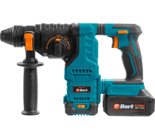 Перфоратор Bort BHD-21Li-BL 93413410 с 2-мя АКБ, кейс