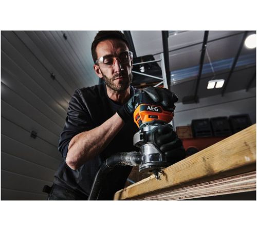 Кромочно-петельный фрезер AEG Powertools BOF18BL3-0 4935493555 без АКБ