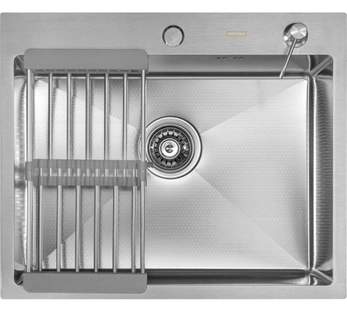 Кухонная мойка ARFEKA ECO AR мойка 600*500, коландер, дозатор SATIN DECOR