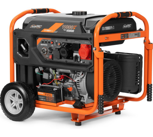 Бензиновый генератор Daewoo Power GDA 11000DPEi-3