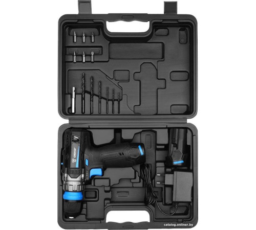 Дрель-шуруповерт Deko DKCD12V PRO 083-1004 с 2-мя АКБ 1.5Ач, кейс