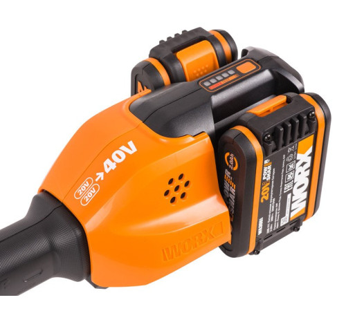 Триммер Worx WG185E с 2-мя АКБ